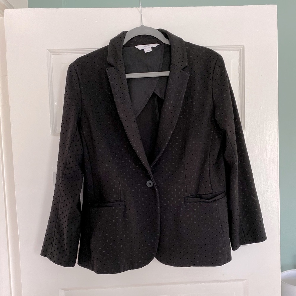 Old Navy Black Dot Blazer